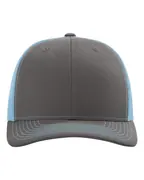Richardson 112 in Charcoal/ Columbia Blue