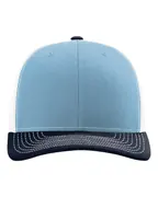 Richardson 112 in Columbia Blue/ White/ Navy