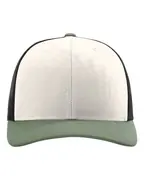 Richardson 112 in Cream/ Black/ Loden Green