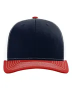 Richardson 112 in Navy/ White/ Red