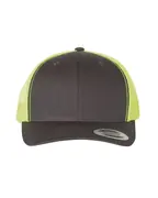 YP Classics 6606 in Charcoal / Neon Green